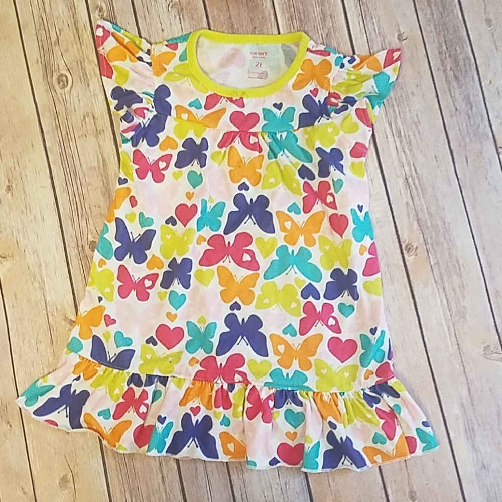 [ Carter's ] FINAL PRICE Butterfly Summer Dress